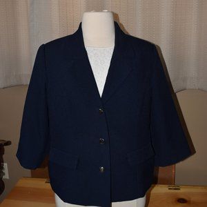 Blazer, Navy Blue  18W